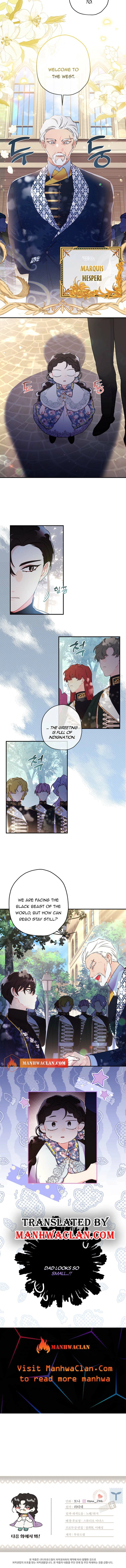 Read The Male Lead's Little Lion Daughter EN Manga Online