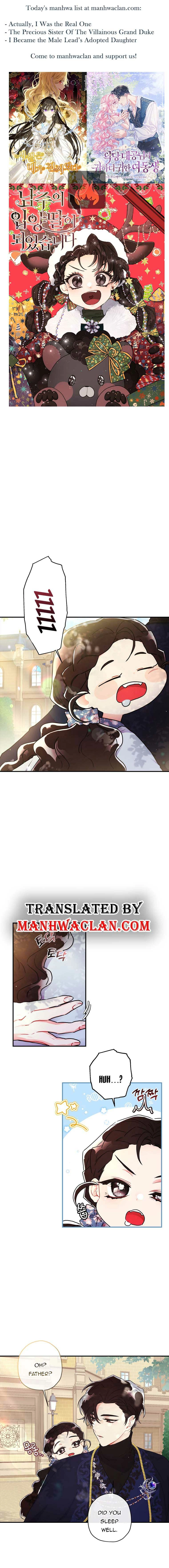 Read The Male Lead's Little Lion Daughter EN Manga Online
