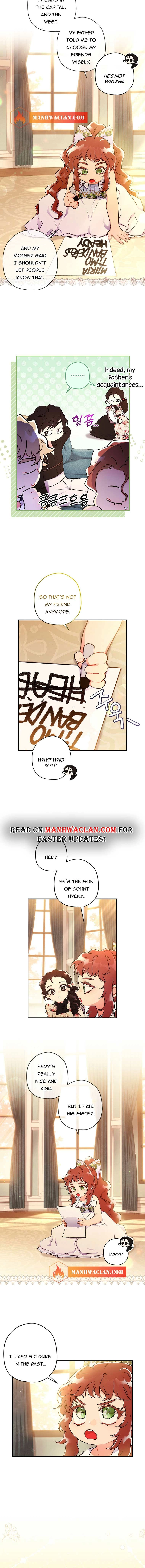 Read The Male Lead's Little Lion Daughter EN Manga Online