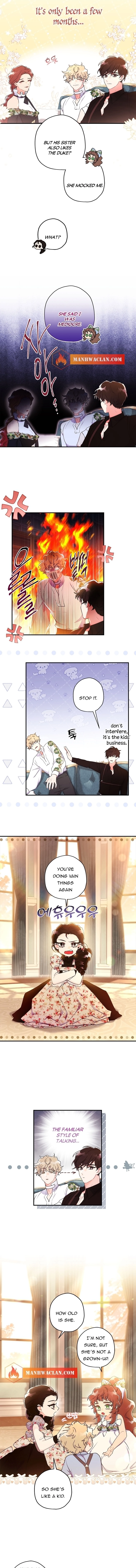 Read The Male Lead's Little Lion Daughter EN Manga Online