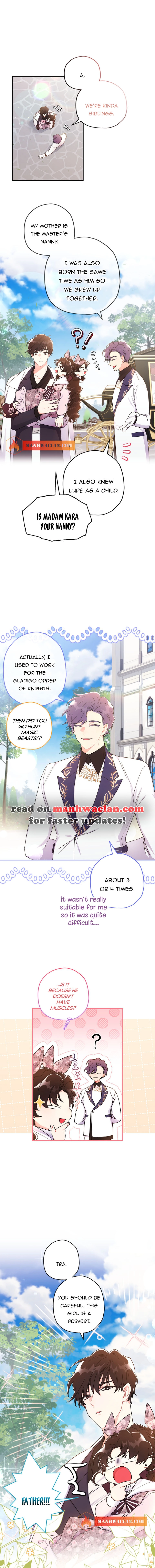 Read The Male Lead's Little Lion Daughter EN Manga Online