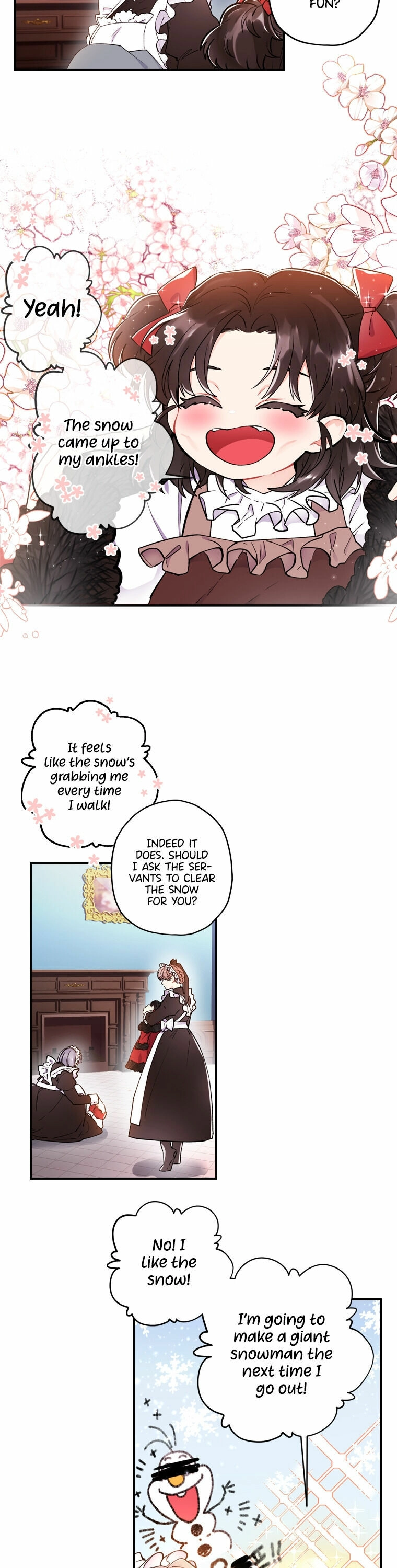Read The Male Lead's Little Lion Daughter EN Manga Online