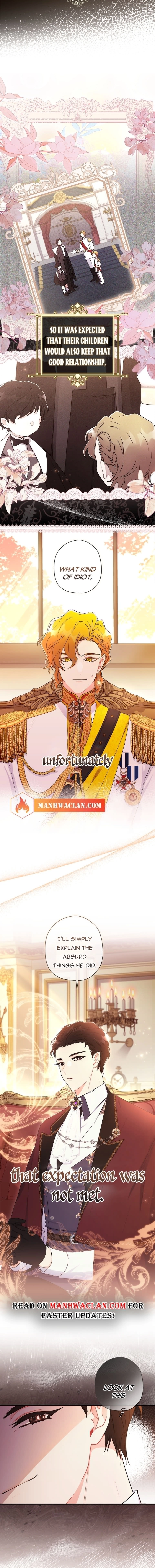 Read The Male Lead's Little Lion Daughter EN Manga Online