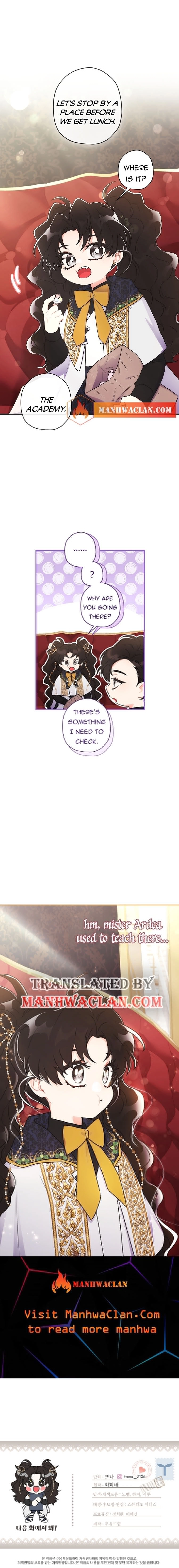 Read The Male Lead's Little Lion Daughter EN Manga Online