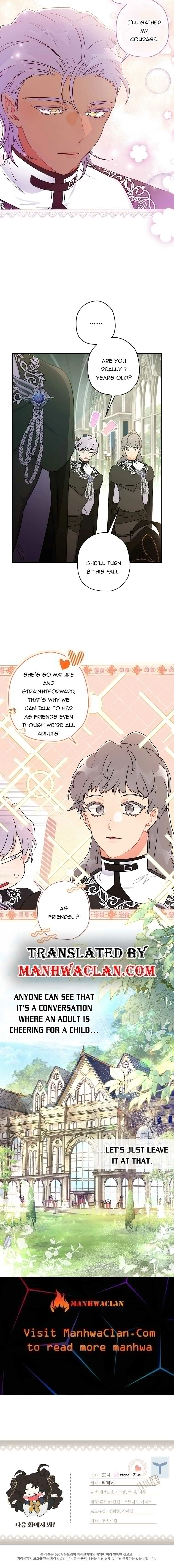 Read The Male Lead's Little Lion Daughter EN Manga Online