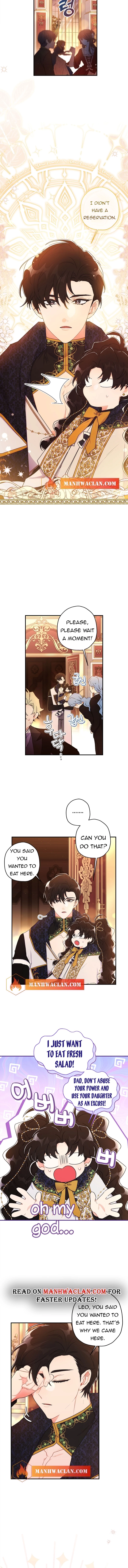 Read The Male Lead's Little Lion Daughter EN Manga Online