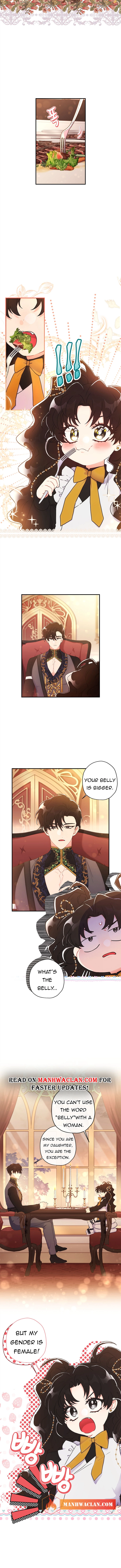 Read The Male Lead's Little Lion Daughter EN Manga Online