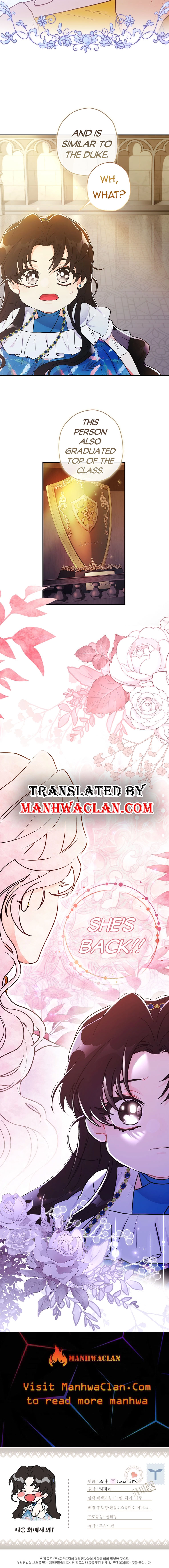 Read The Male Lead's Little Lion Daughter EN Manga Online