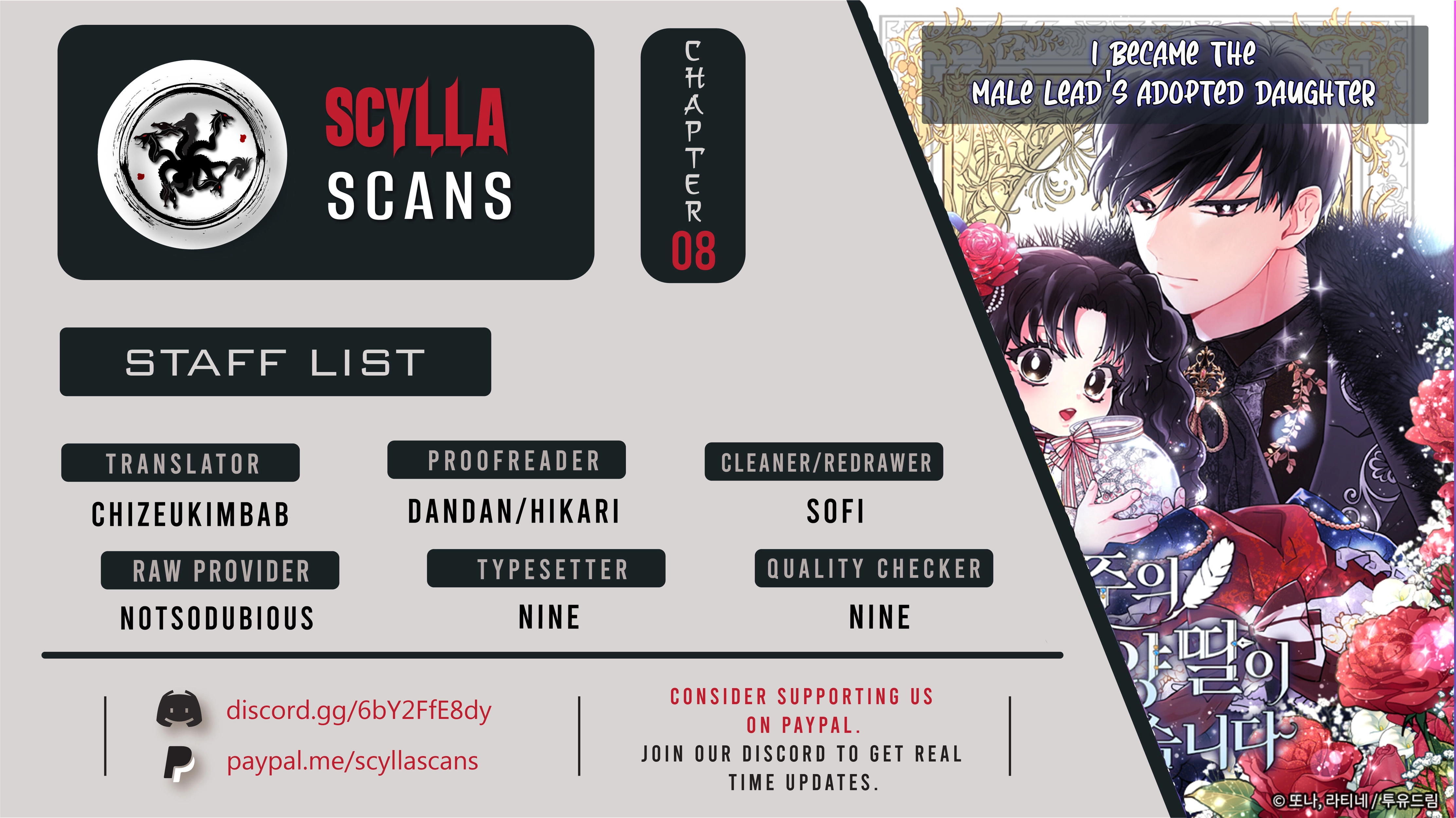 Read The Male Lead's Little Lion Daughter EN Manga Online