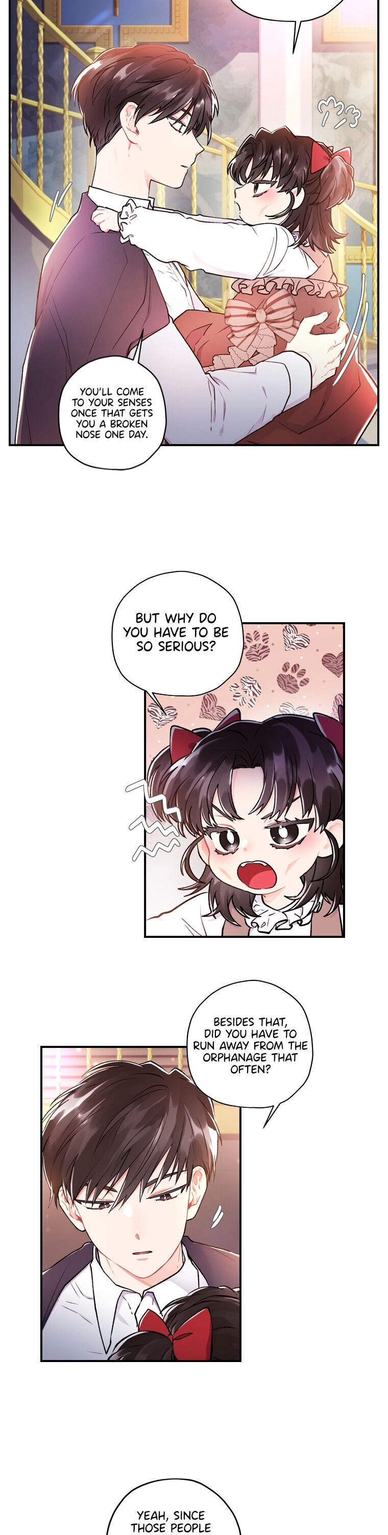 Read The Male Lead's Little Lion Daughter EN Manga Online