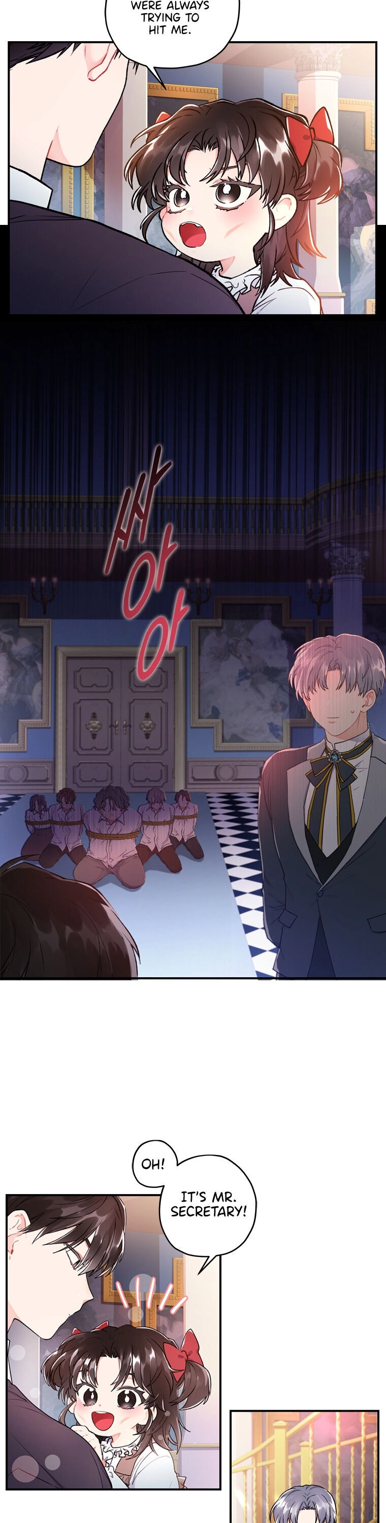 Read The Male Lead's Little Lion Daughter EN Manga Online