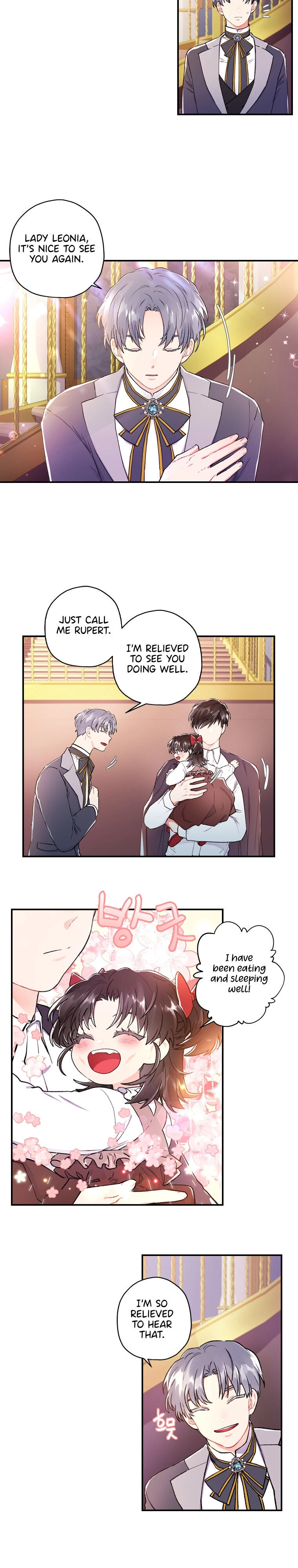 Read The Male Lead's Little Lion Daughter EN Manga Online