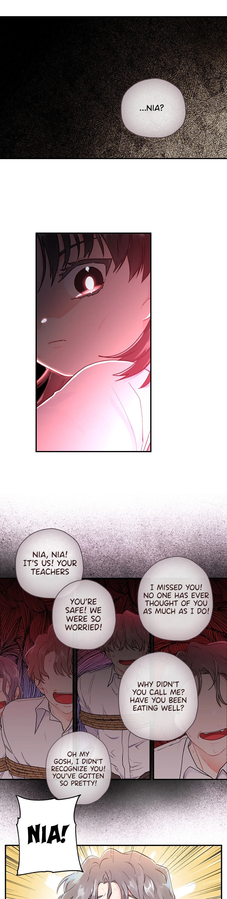 Read The Male Lead's Little Lion Daughter EN Manga Online