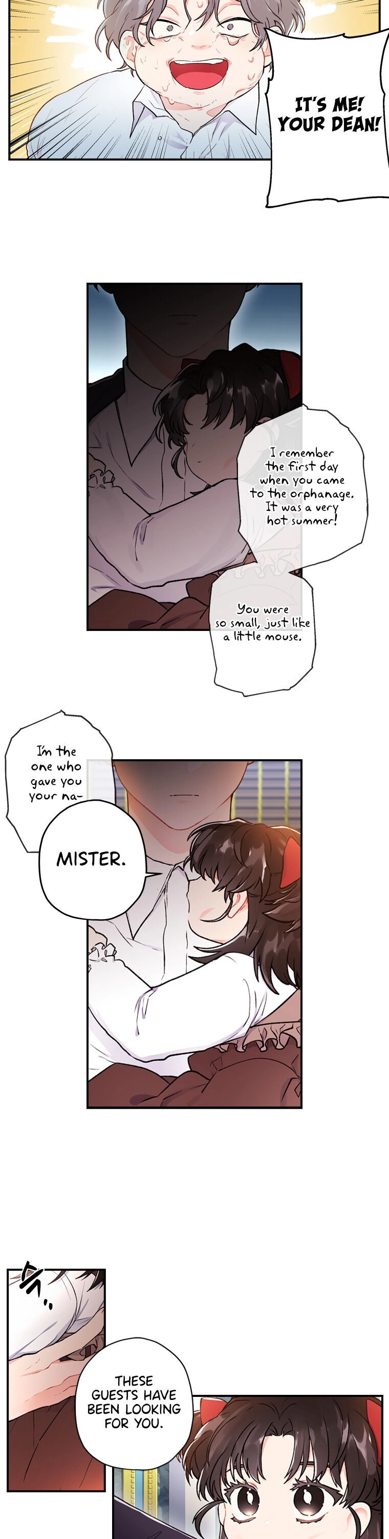 Read The Male Lead's Little Lion Daughter EN Manga Online