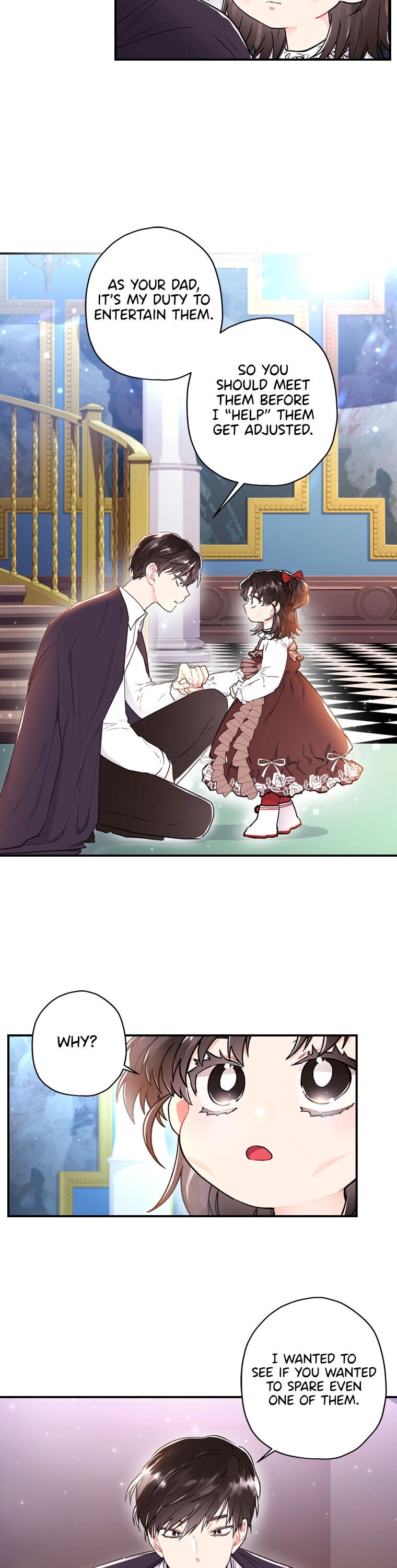 Read The Male Lead's Little Lion Daughter EN Manga Online