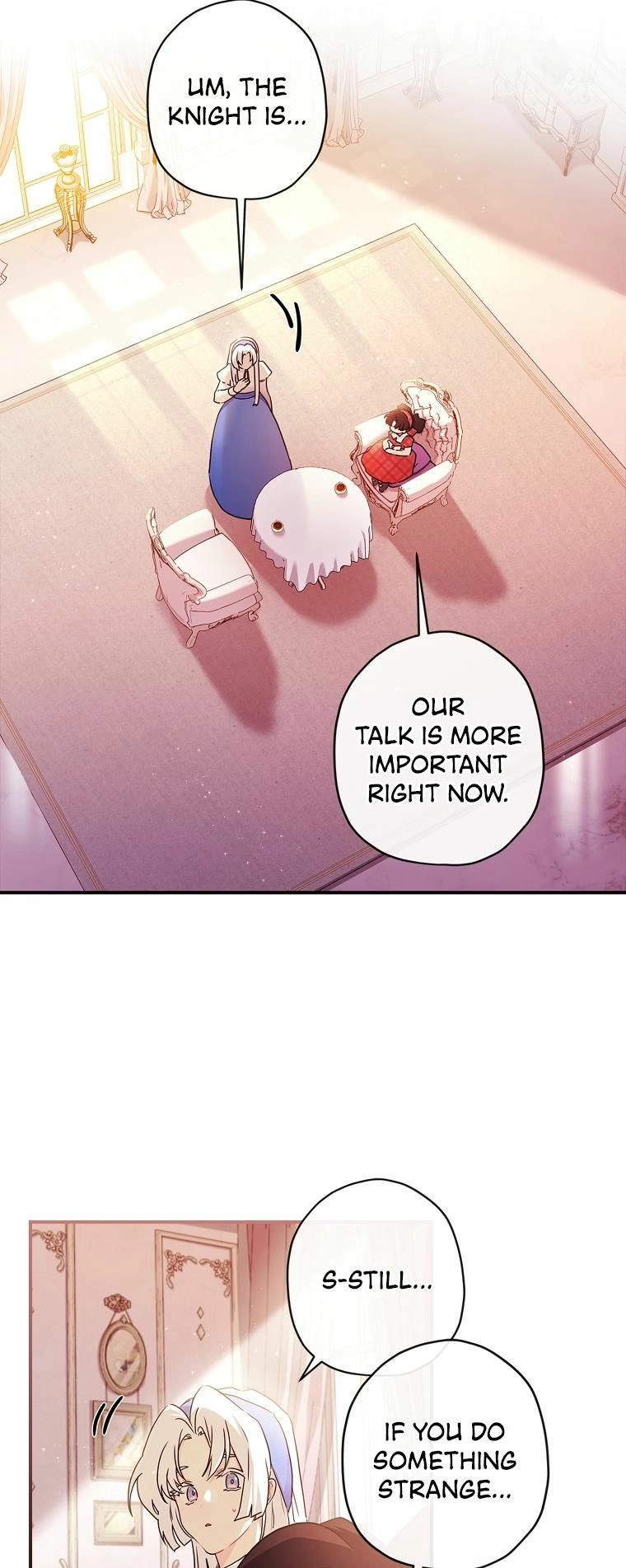 Read The Male Lead's Little Lion Daughter EN Manga Online