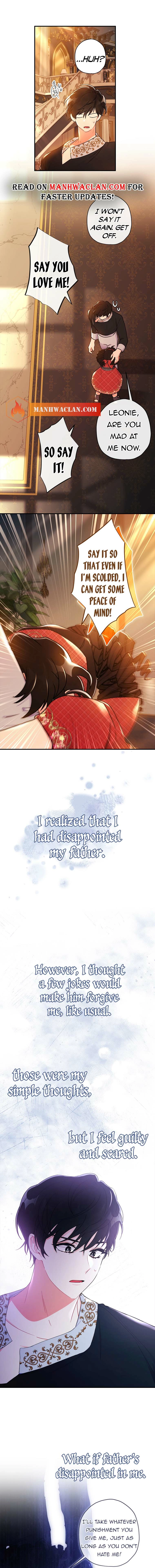 Read The Male Lead's Little Lion Daughter EN Manga Online