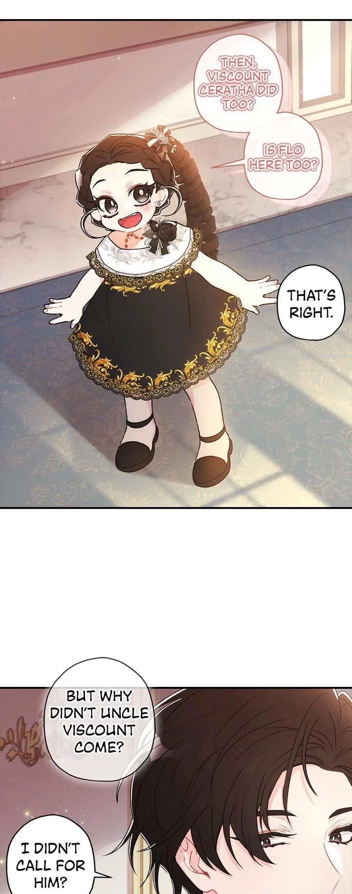 Read The Male Lead's Little Lion Daughter EN Manga Online