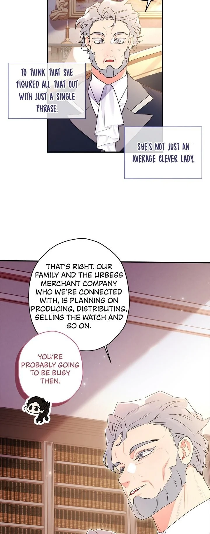 Read The Male Lead's Little Lion Daughter EN Manga Online