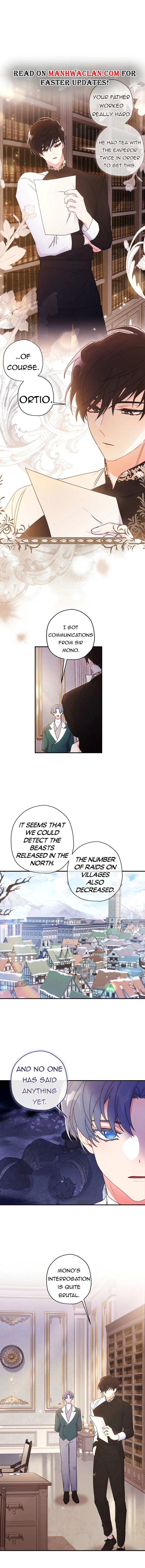 Read The Male Lead's Little Lion Daughter EN Manga Online
