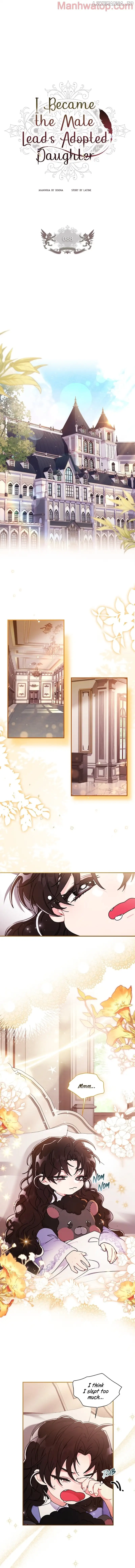 Read The Male Lead's Little Lion Daughter EN Manga Online