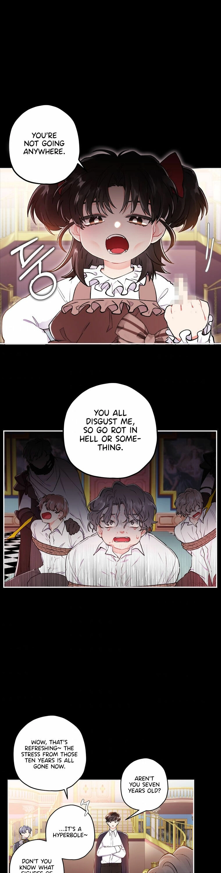 Read The Male Lead's Little Lion Daughter EN Manga Online