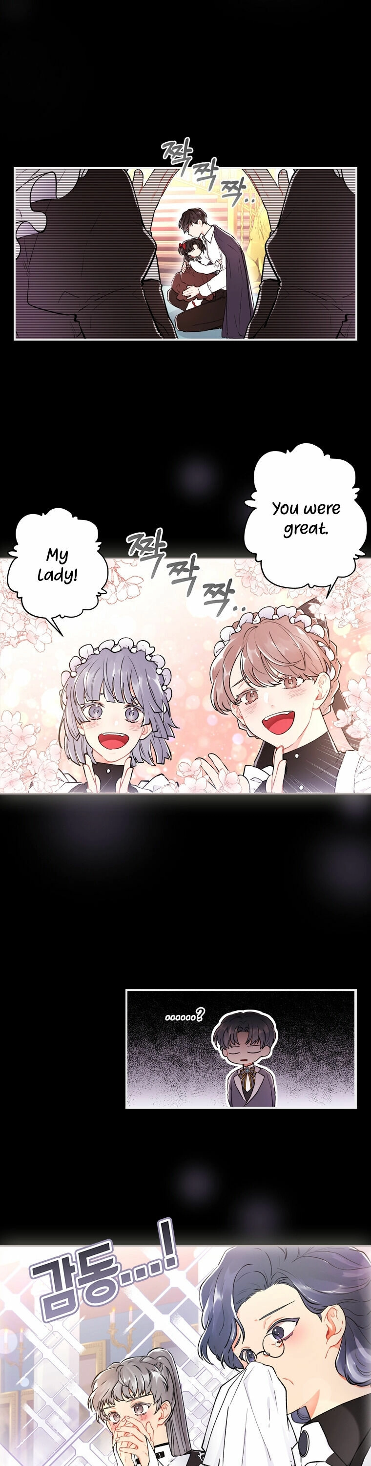 Read The Male Lead's Little Lion Daughter EN Manga Online