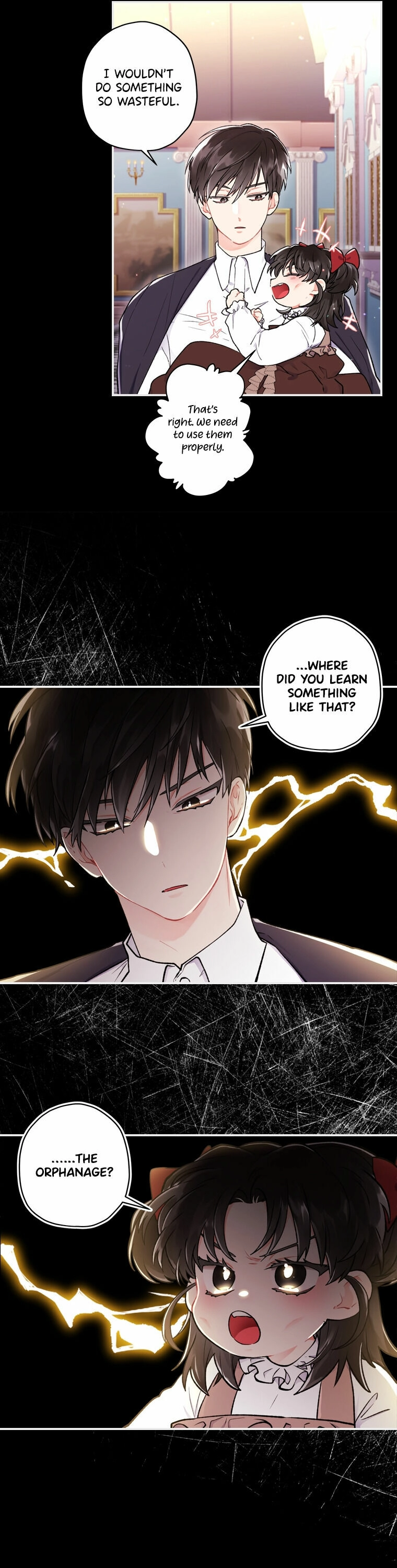 Read The Male Lead's Little Lion Daughter EN Manga Online
