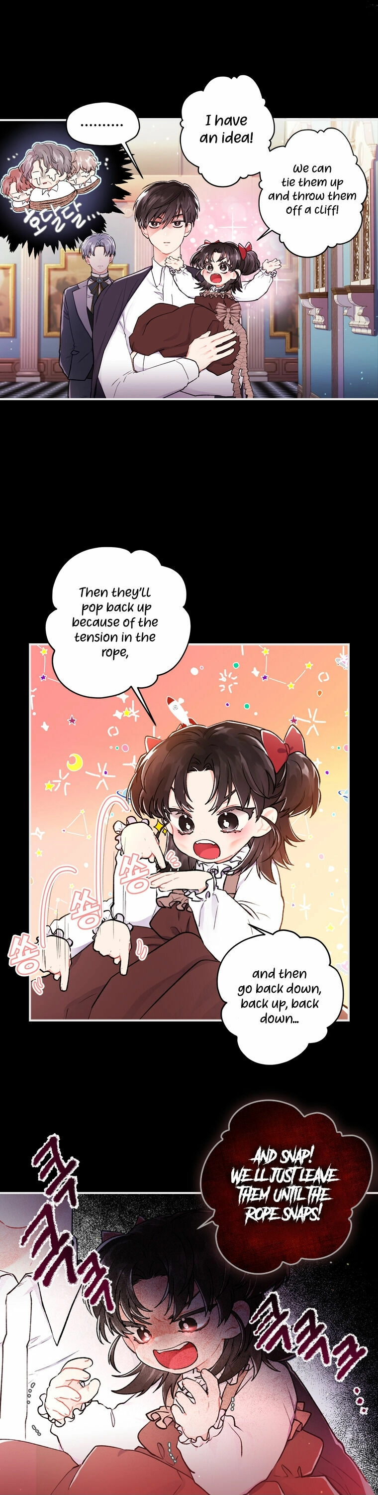Read The Male Lead's Little Lion Daughter EN Manga Online