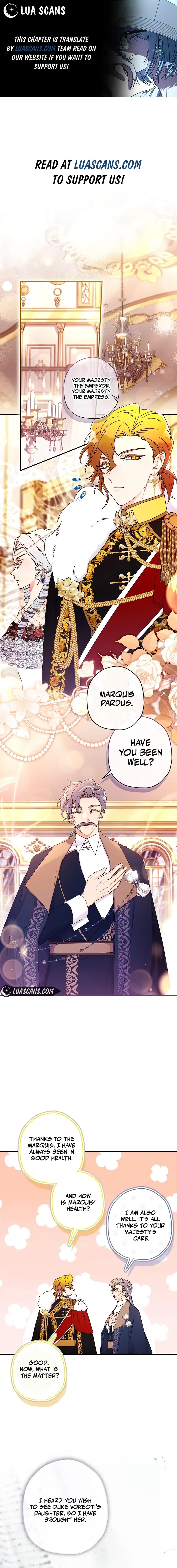 Read The Male Lead's Little Lion Daughter EN Manga Online