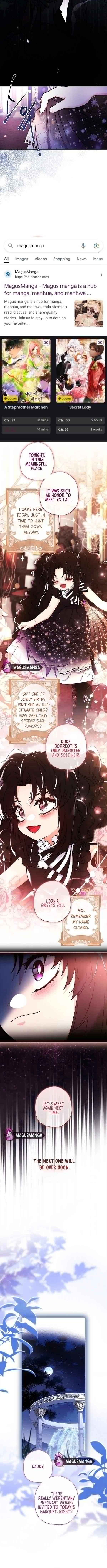 Read The Male Lead's Little Lion Daughter EN Manga Online