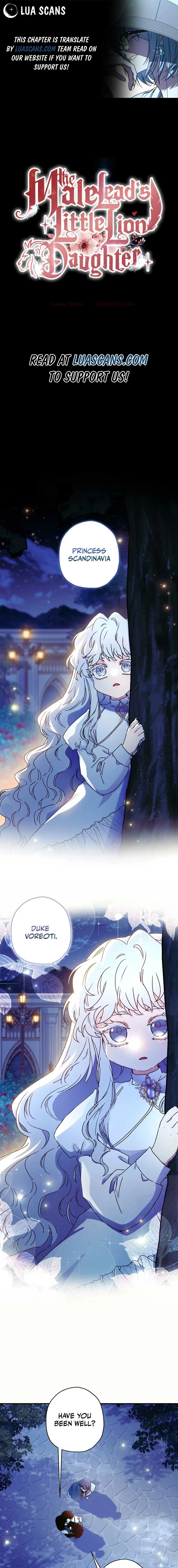 Read The Male Lead's Little Lion Daughter EN Manga Online