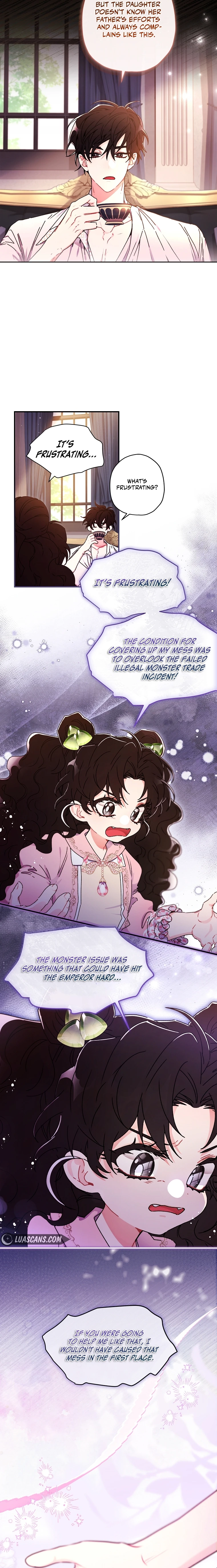 Read The Male Lead's Little Lion Daughter EN Manga Online