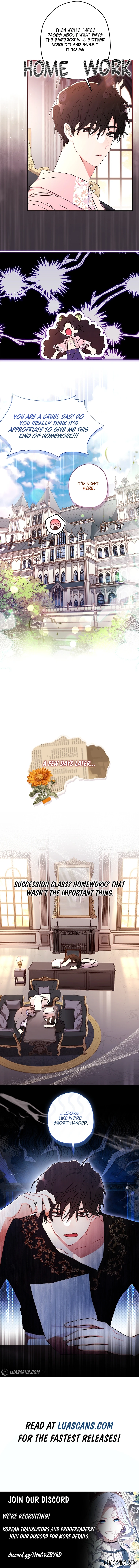 Read The Male Lead's Little Lion Daughter EN Manga Online