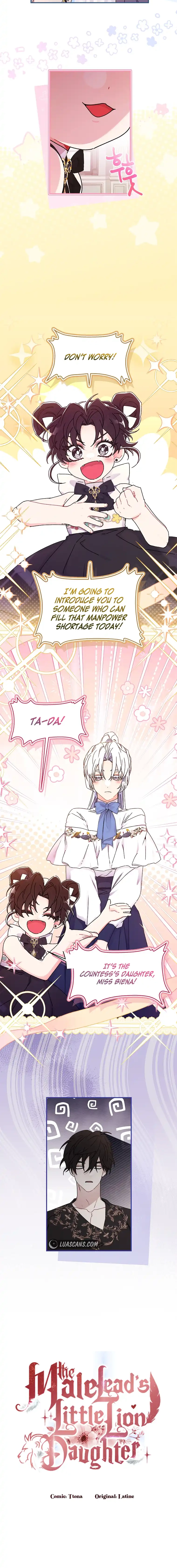 Read The Male Lead's Little Lion Daughter EN Manga Online