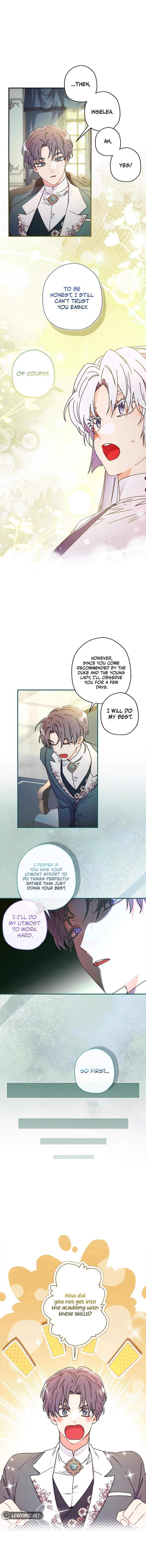 Read The Male Lead's Little Lion Daughter EN Manga Online