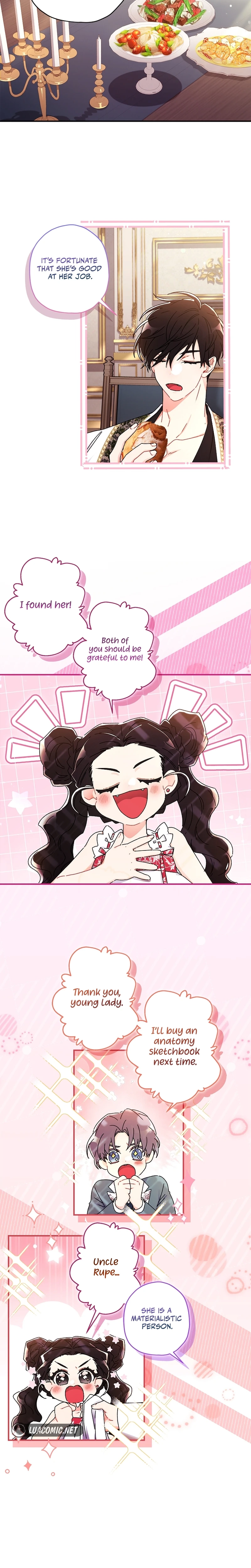 Read The Male Lead's Little Lion Daughter EN Manga Online