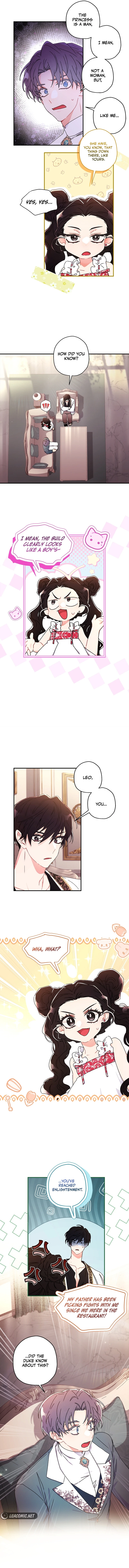 Read The Male Lead's Little Lion Daughter EN Manga Online