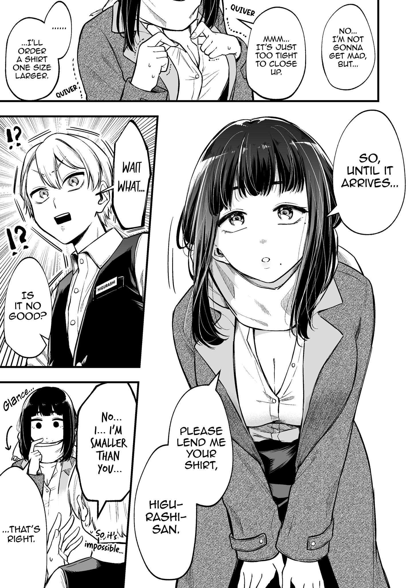 Read The Manager And The Oblivious Waitress EN Manga Online