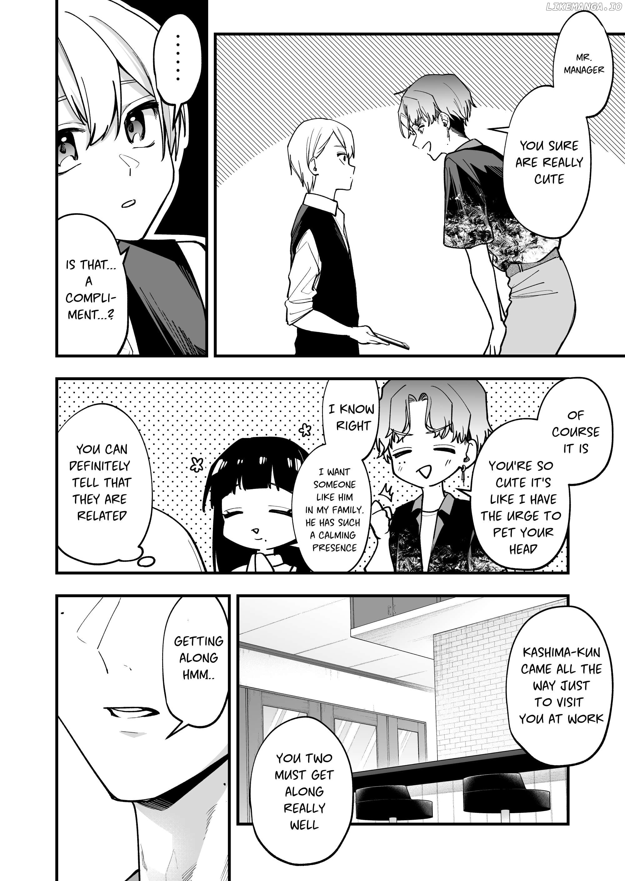 Read The Manager And The Oblivious Waitress EN Manga Online
