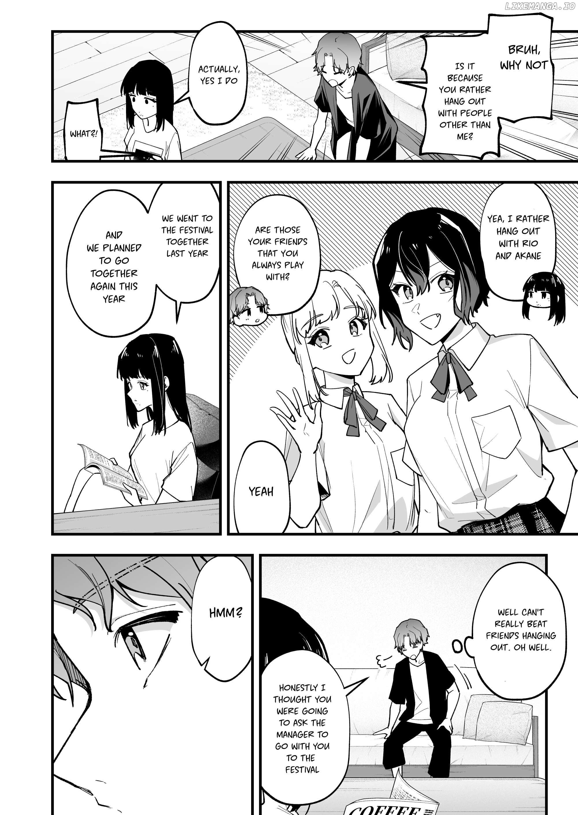 Read The Manager And The Oblivious Waitress EN Manga Online
