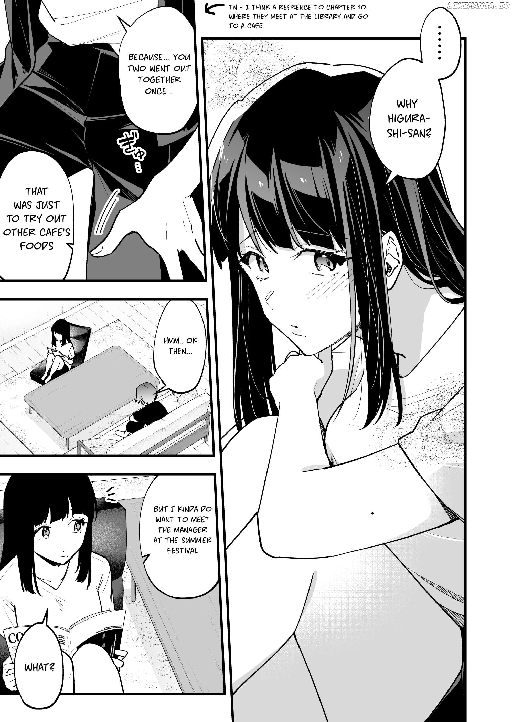 Read The Manager And The Oblivious Waitress EN Manga Online