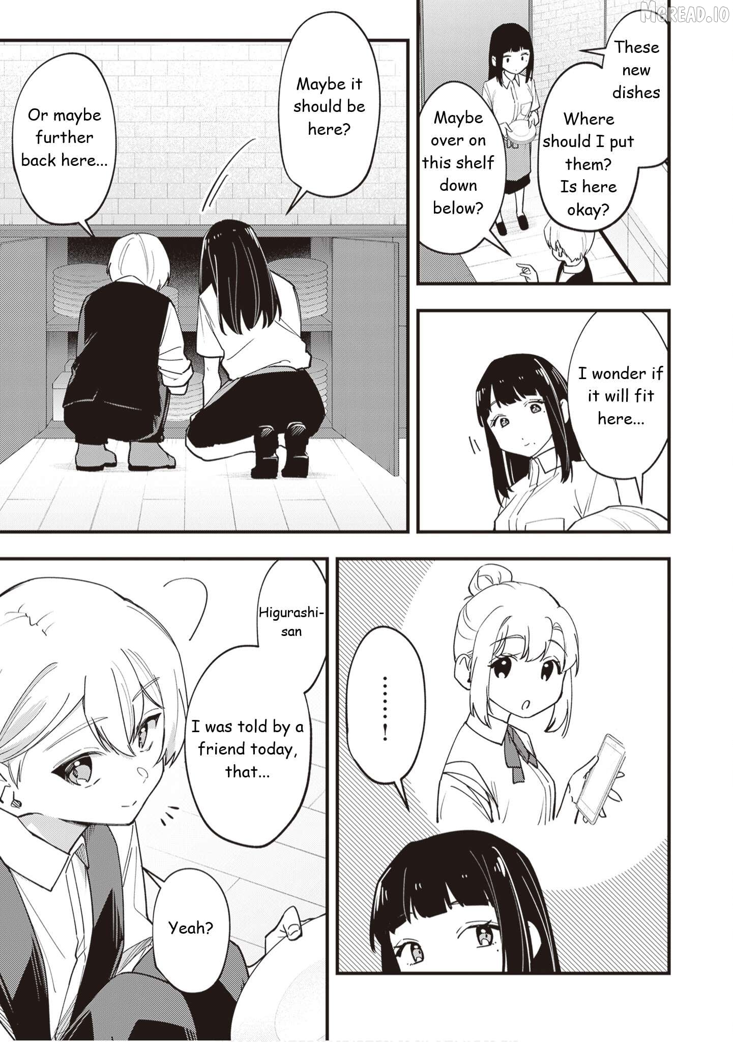 Read The Manager And The Oblivious Waitress EN Manga Online
