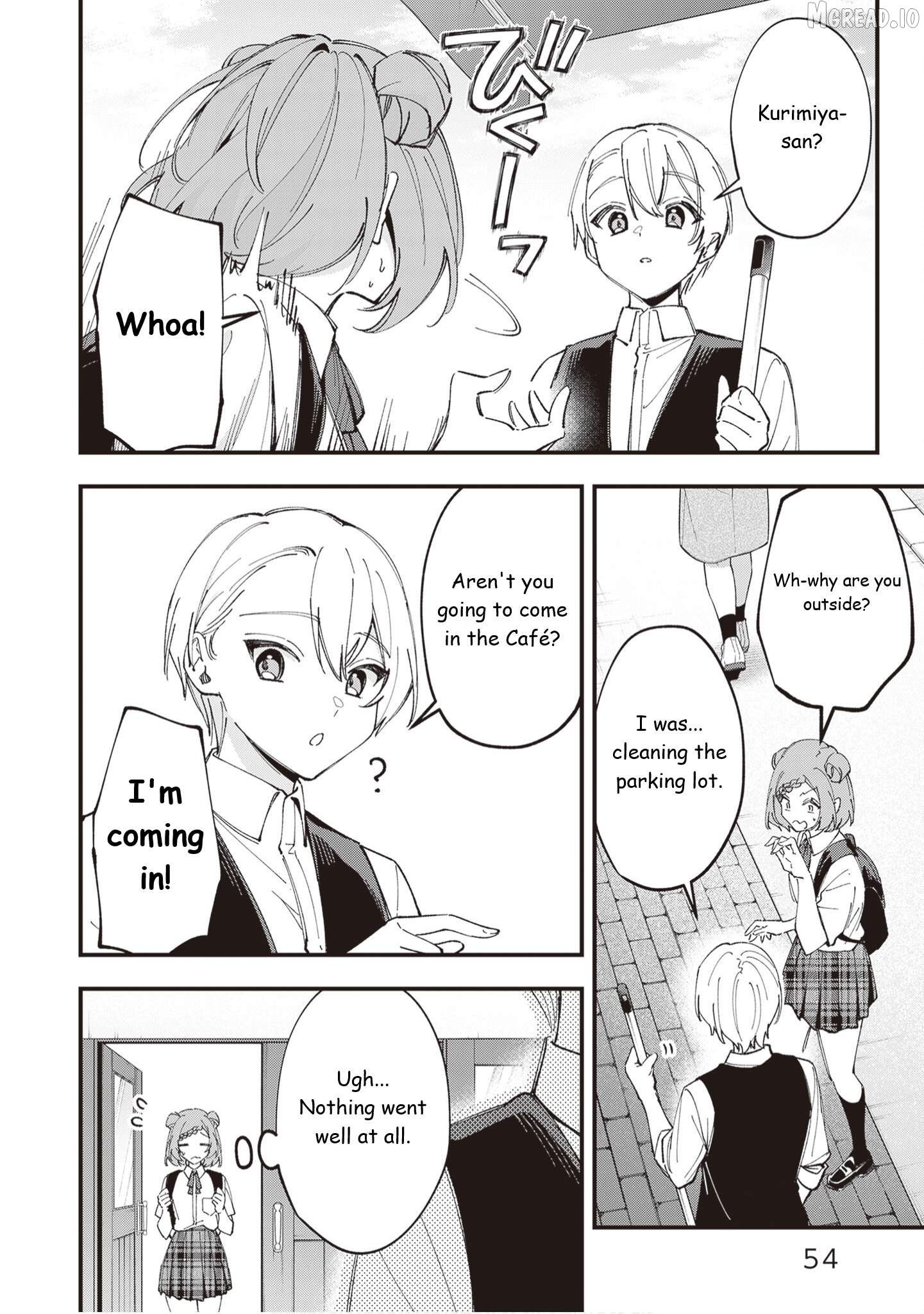 Read The Manager And The Oblivious Waitress EN Manga Online