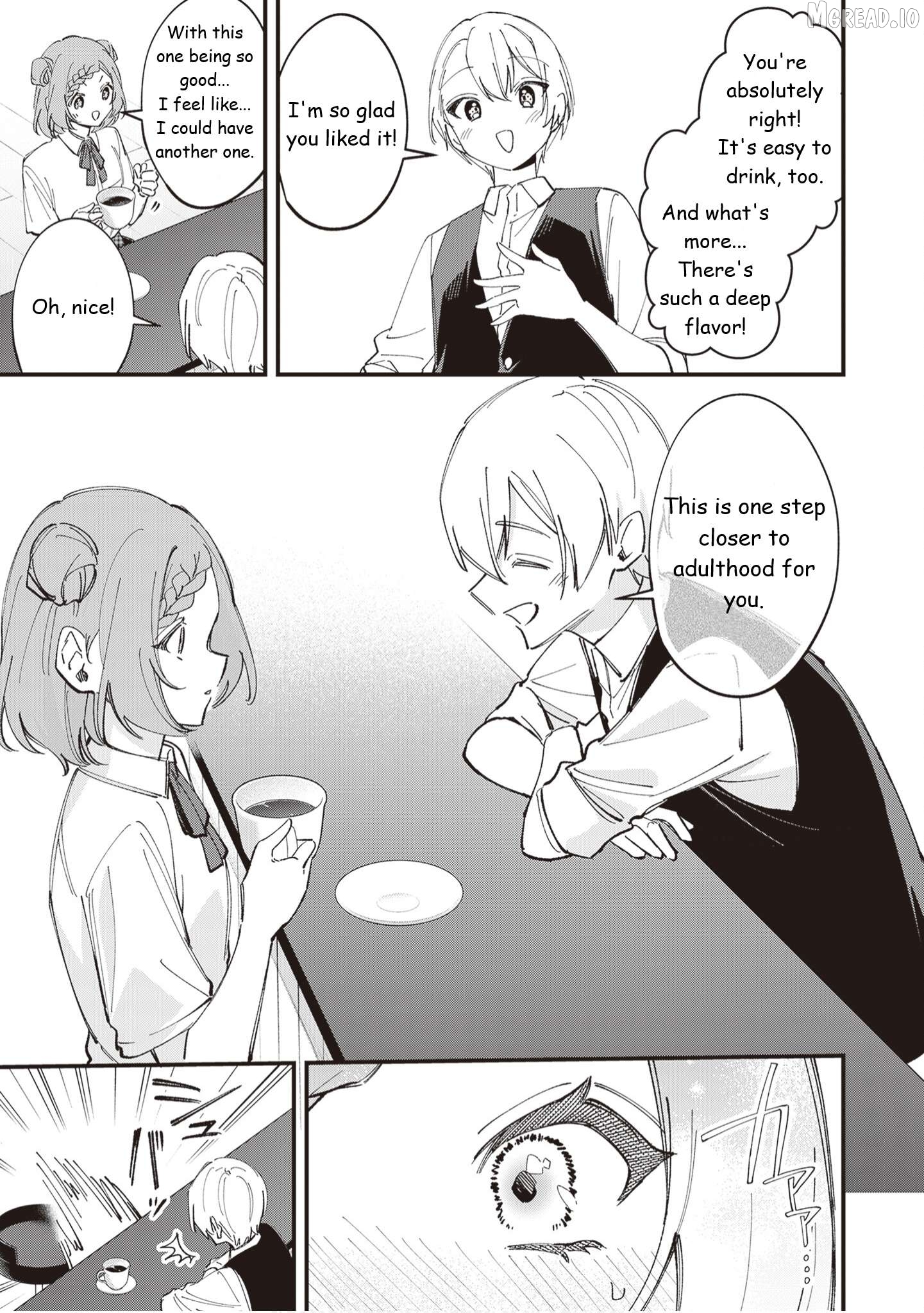 Read The Manager And The Oblivious Waitress EN Manga Online