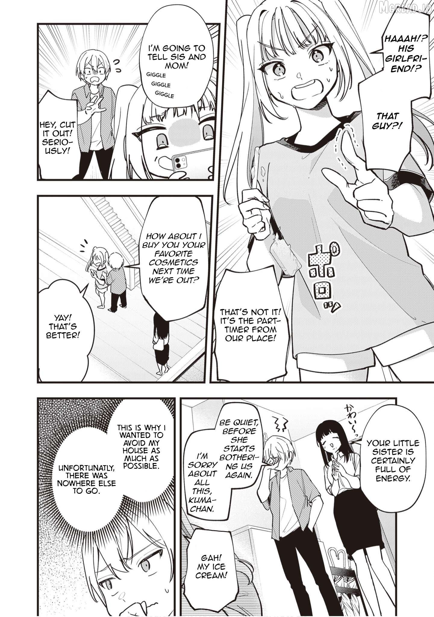 Read The Manager And The Oblivious Waitress EN Manga Online