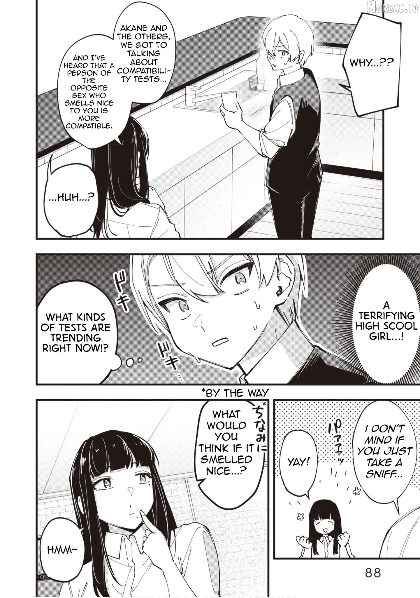 Read The Manager And The Oblivious Waitress EN Manga Online