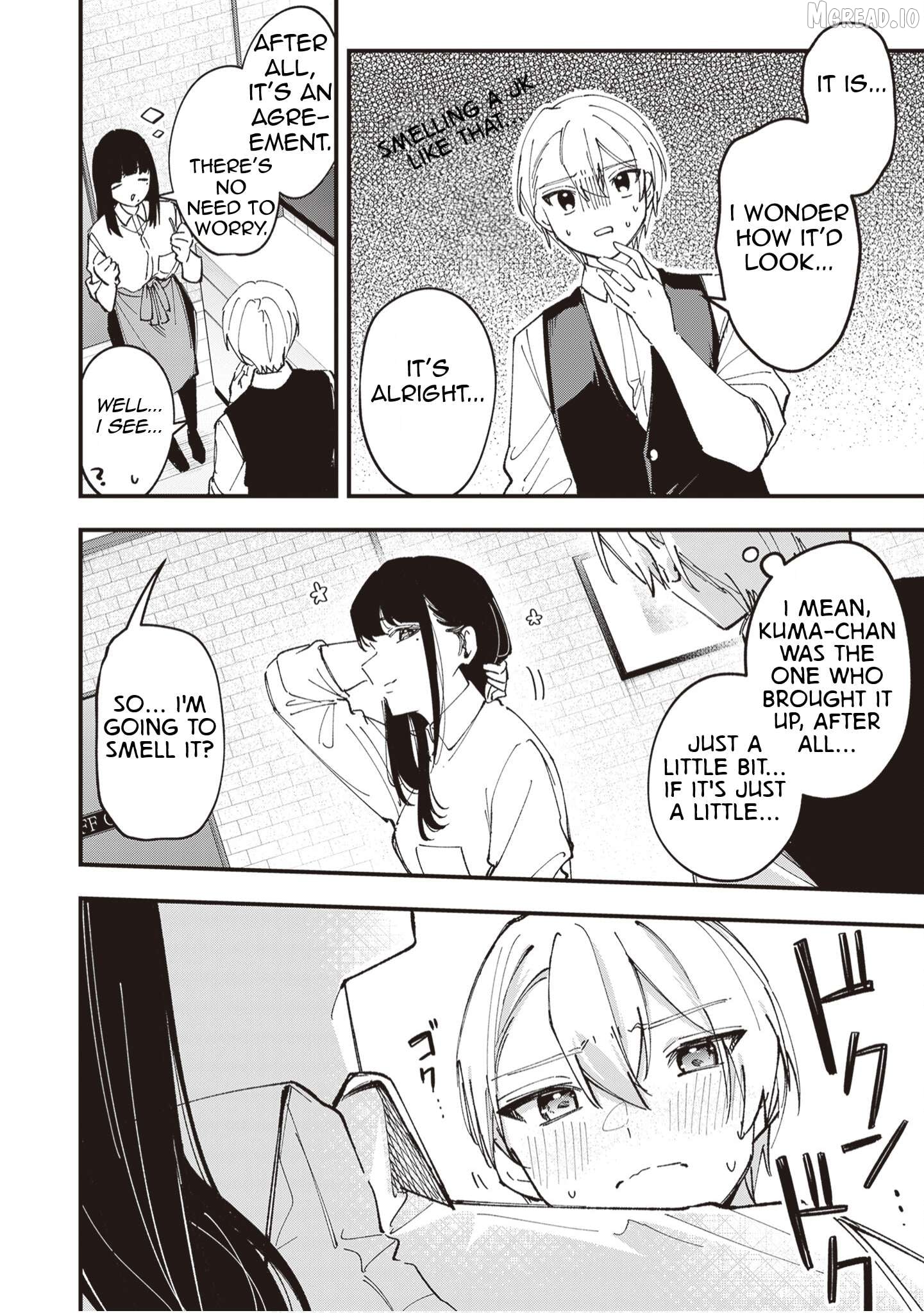 Read The Manager And The Oblivious Waitress EN Manga Online