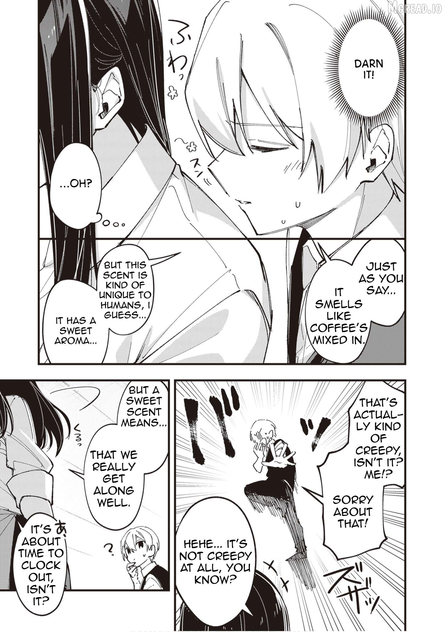 Read The Manager And The Oblivious Waitress EN Manga Online