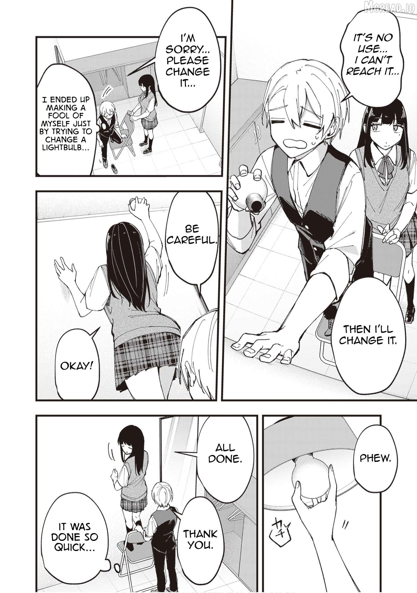 Read The Manager And The Oblivious Waitress EN Manga Online